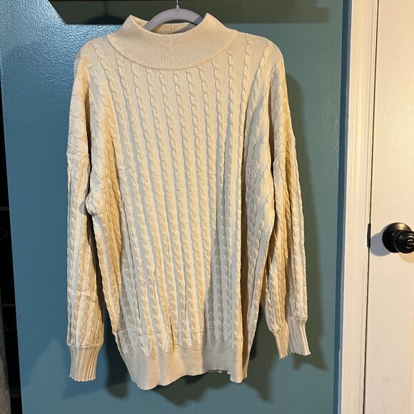 Tanou Cream Sweater - Picture 1 of 4